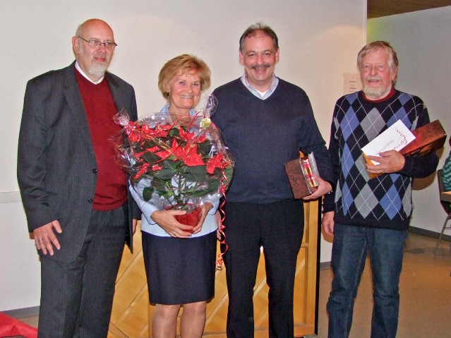 S&auml;ngervereinigung Okriftel - Dank an die Dirigenten - am 15.12.2010