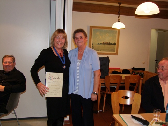 Blauer Orden 2o11 - Renate Schmidt 15.12.2011