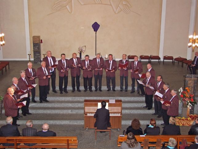 Geistliches Konzert in Niederh�chstadt 2o11 - S&auml;ngervereinigung Okriftel am 03.04.2011